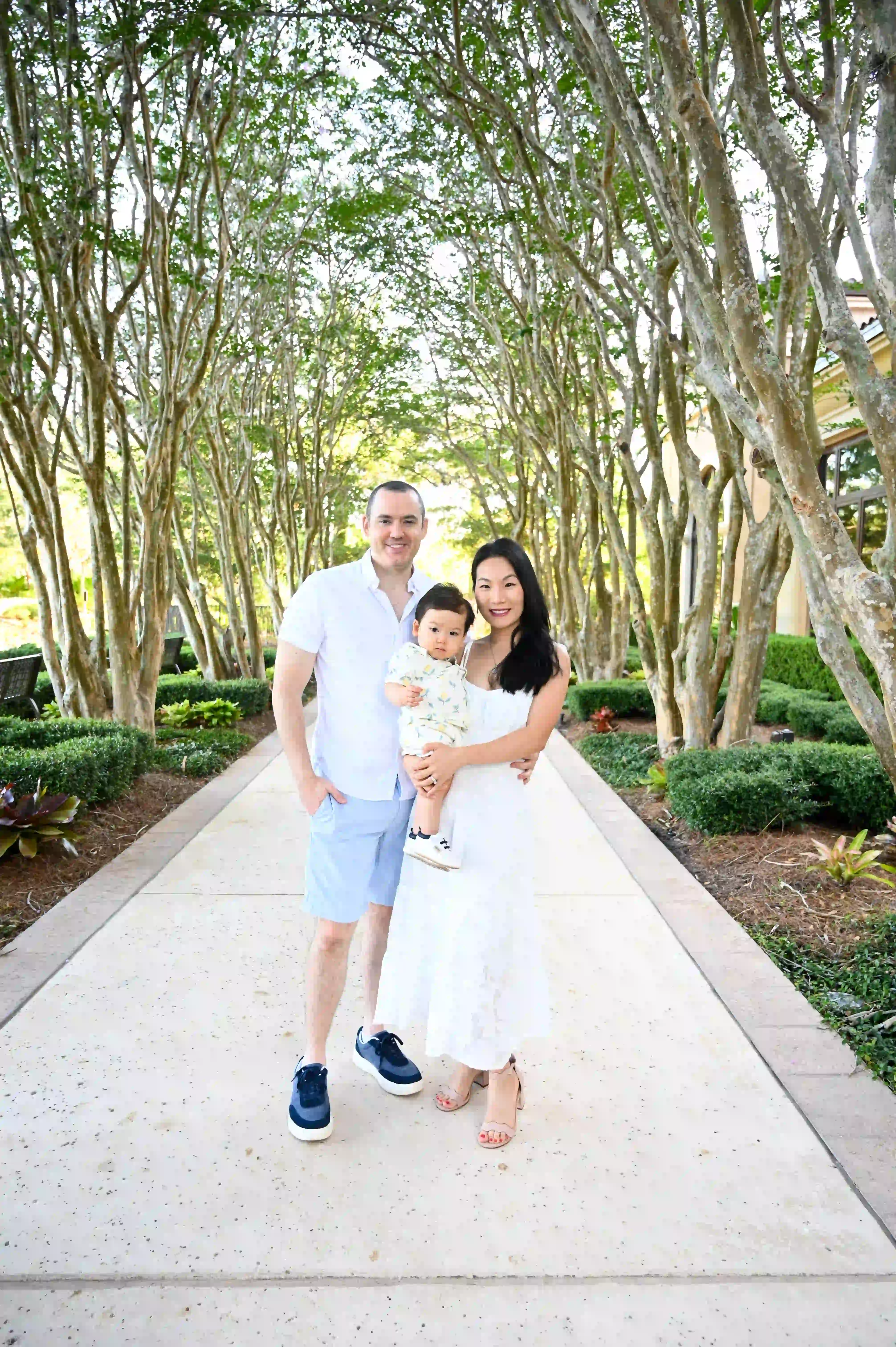 Arbor Walkway Family