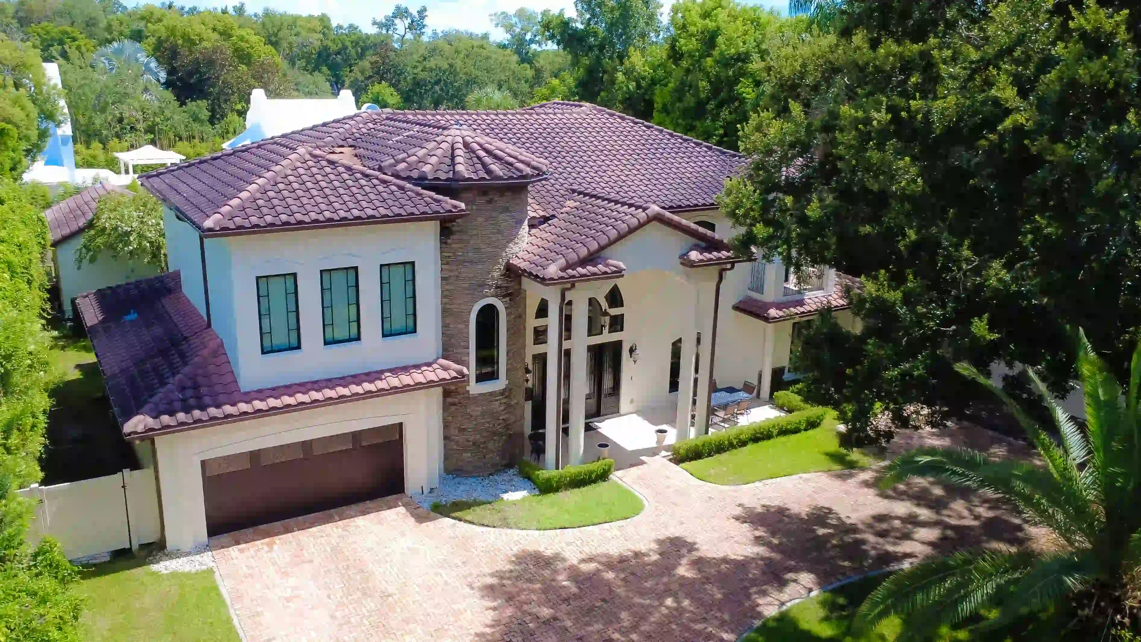 Mediterranean Estate Exterior