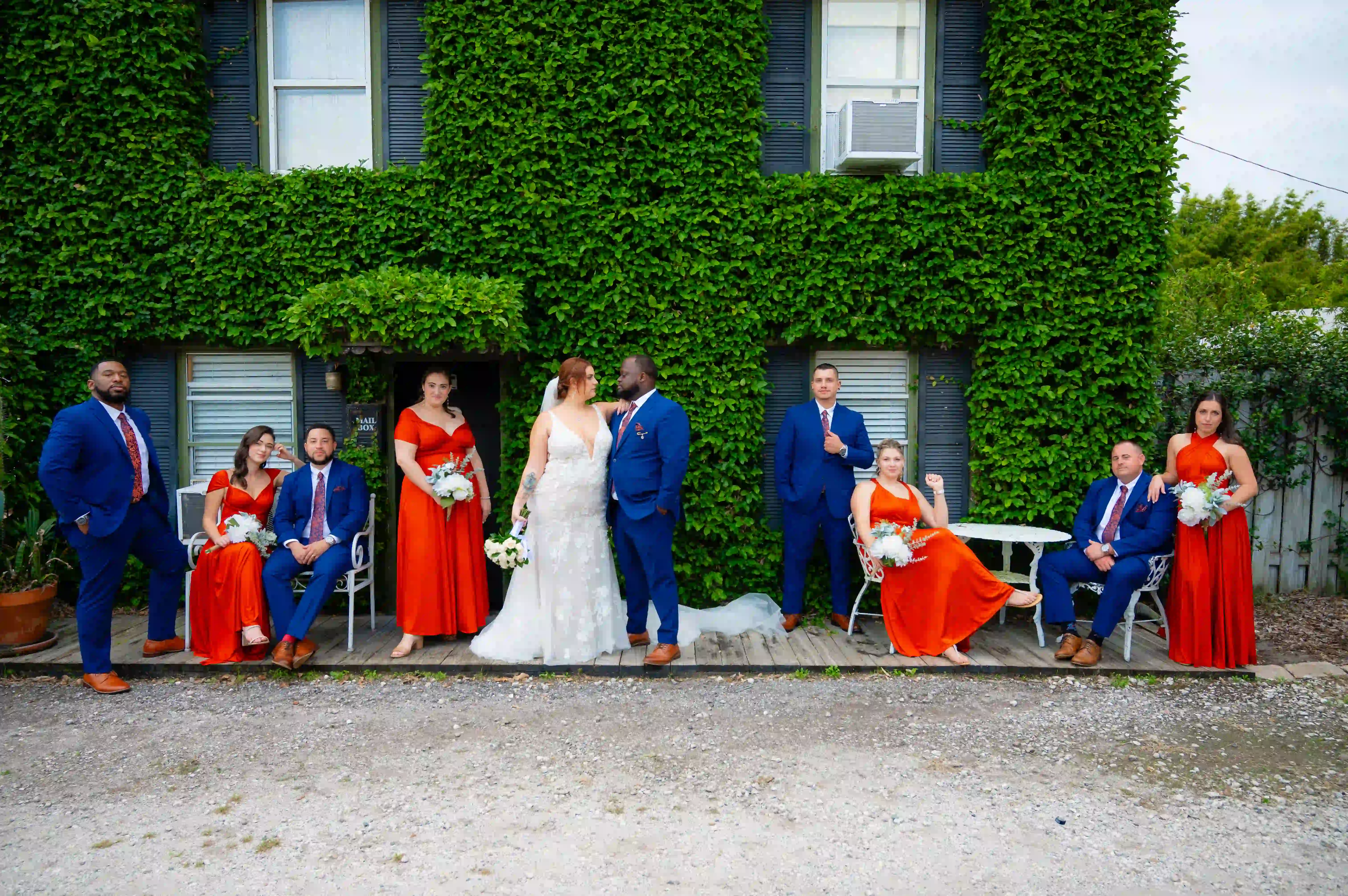 Ivy Villa Bridal Party